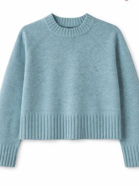 French Connection Dusty Blue Crewneck Sweater